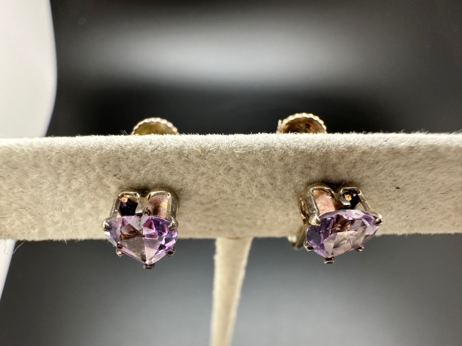 Sterling Silver Screw Back Clip On Earrings 1.9g [Photo 3]