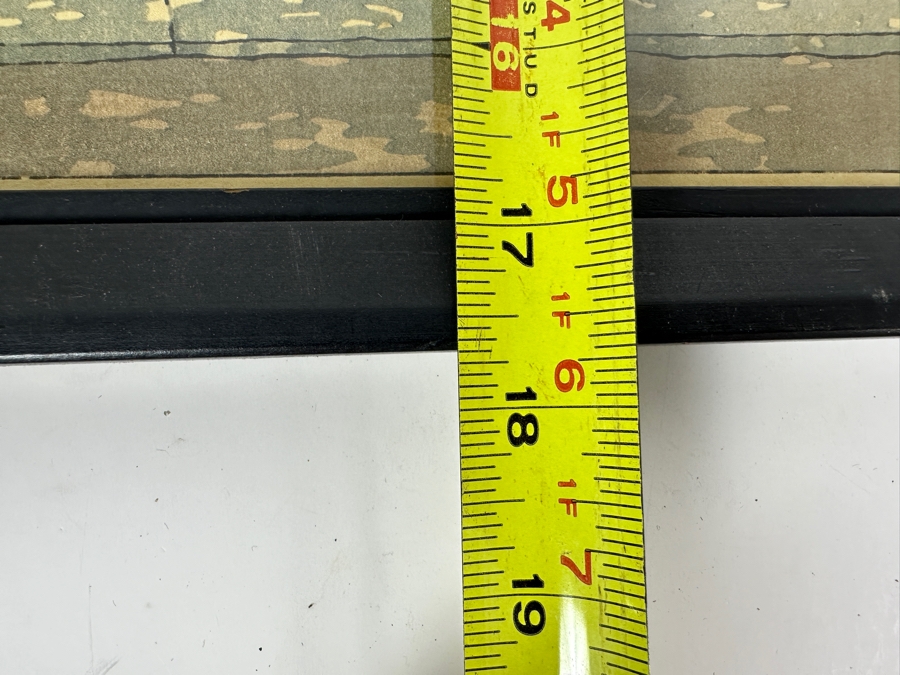 Vintage Kawase Hasui (1883-1957, Japanese) Meguro Fudo Temple 1931 Color Woodblock Print 10.25 X 15.25 Framed [Photo 10]