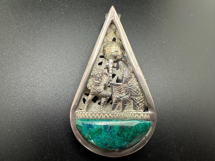 Vintage Sterling Silver Combo Pendant / Brooch Pin 13.9g [Photo 2]