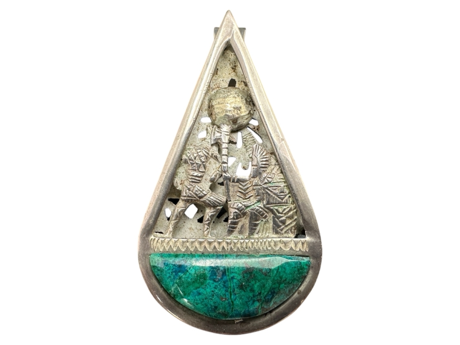Vintage Sterling Silver Combo Pendant / Brooch Pin 13.9g [Photo 1]