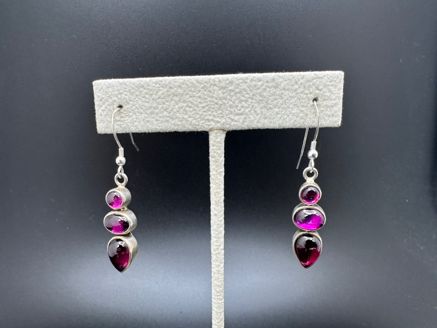 Stunning Sterling Silver Statement Necklace With Matching Earrings (See Photos For Earrings) 94.6g [Photo 7]