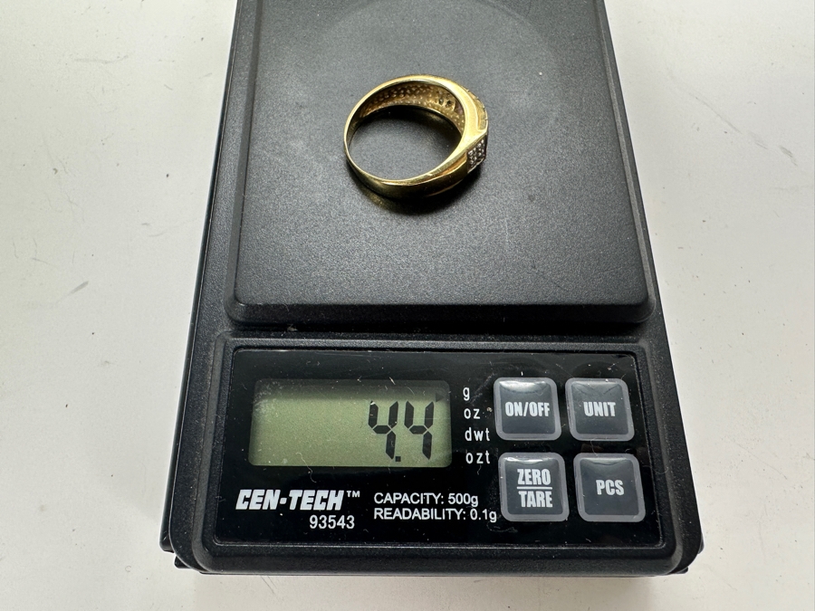 14K Gold Amethyst Ring Size 8 4.4g [Photo 10]