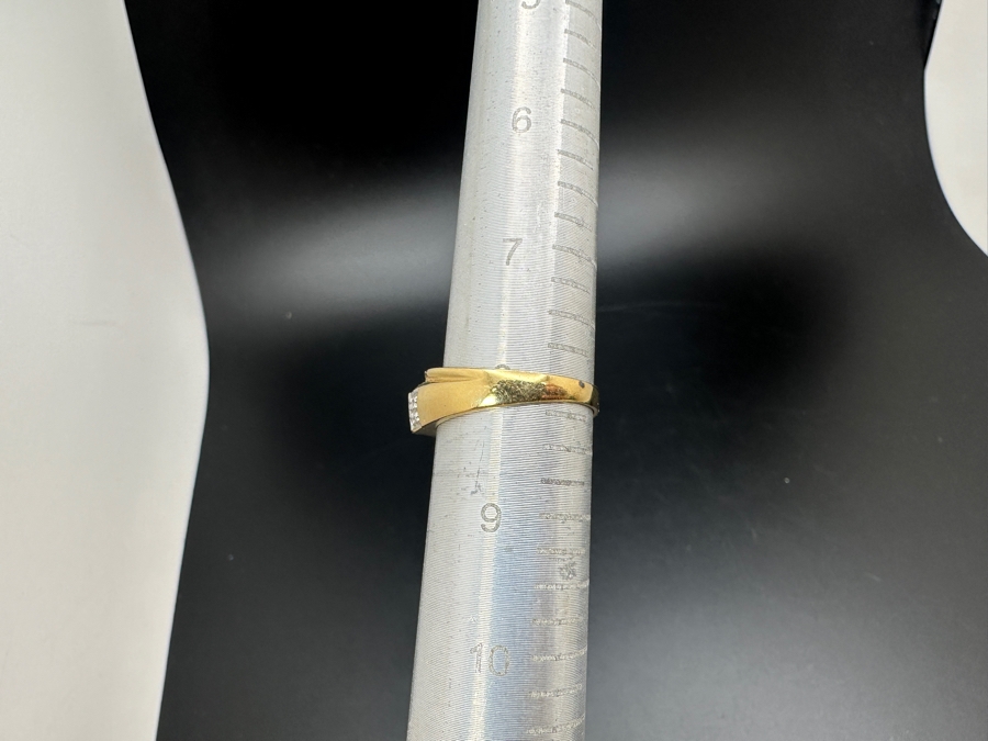 14K Gold Amethyst Ring Size 8 4.4g [Photo 9]