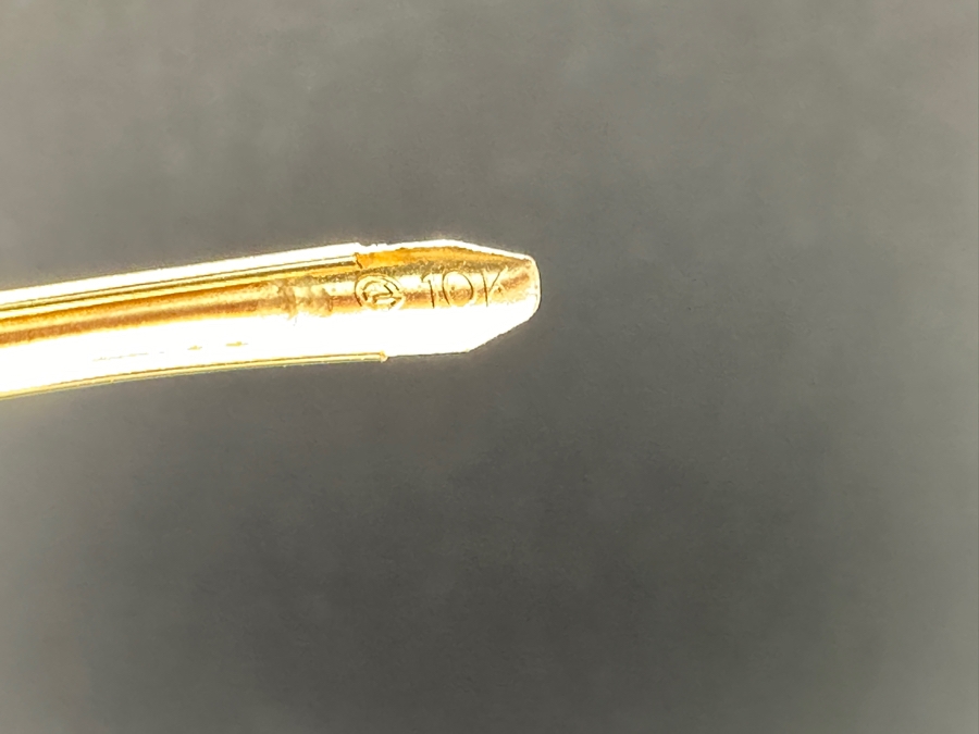 10K Gold 2.5'W Women's Bracelet 1.4g [Photo 5]