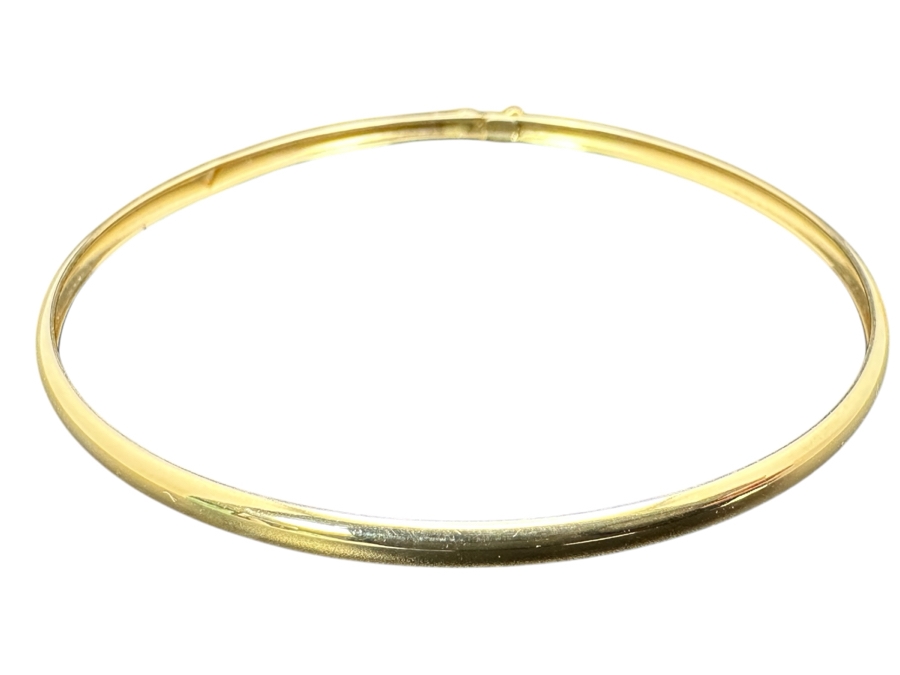 10K Gold 2.5'W Women's Bracelet 1.4g [Photo 1]