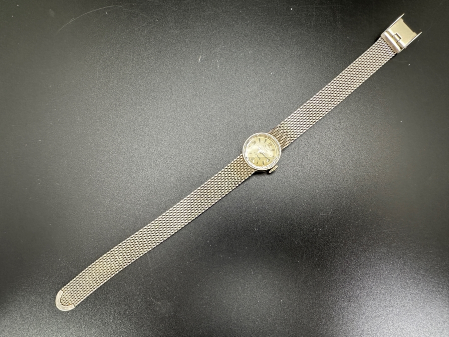 14K Gold Girard Perregaux Howes Women's Wrist Watch With 10K Gold Filled Band [Photo 8]