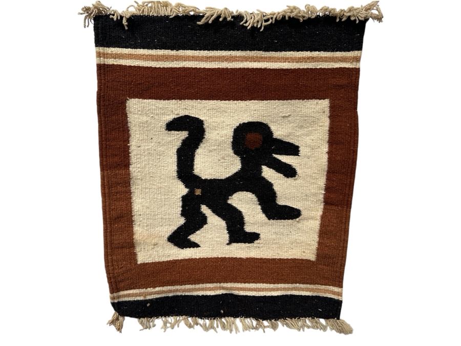 Woven Mexican Monkey Wall Hanging 18W x 24H [Photo 1]