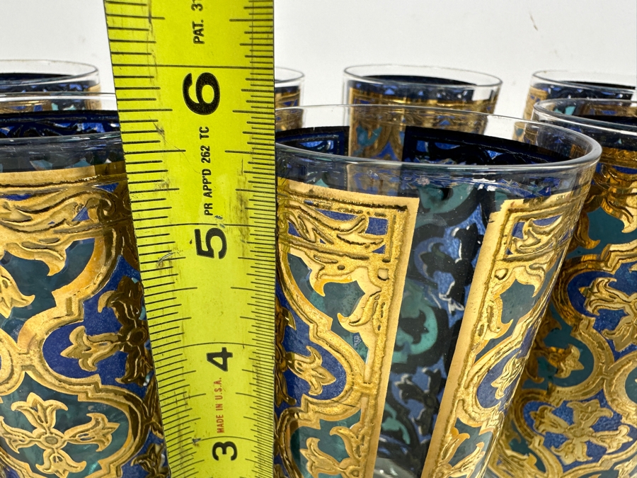 Set of (9) George Briard Firenze Highball Glasses [Photo 7]