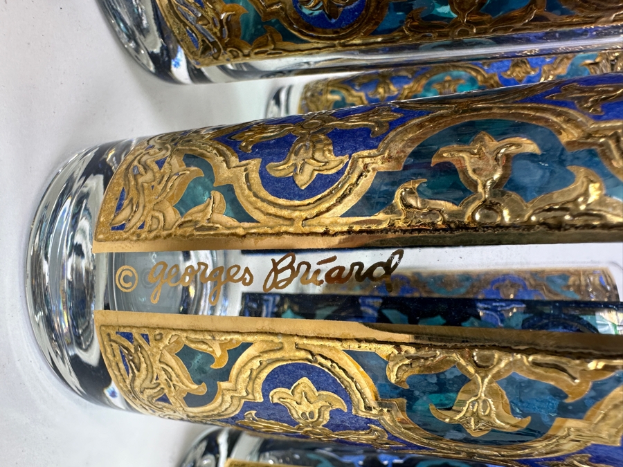 Set of (9) George Briard Firenze Highball Glasses [Photo 5]