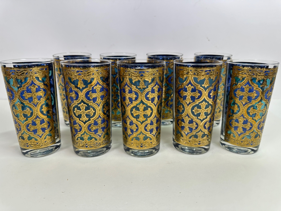 Set of (9) George Briard Firenze Highball Glasses [Photo 2]