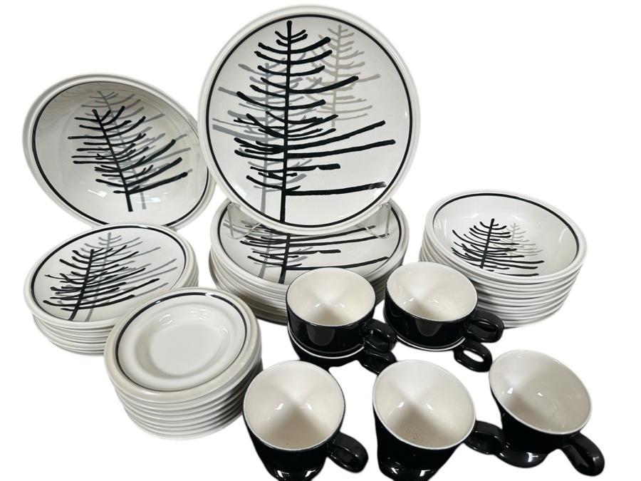 Mikasa Forecast Black Forest Set of Dinnerware [Photo 1]