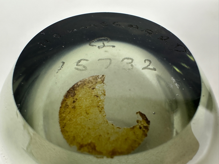 Pair Of Vintage Mid-Century Modern Holmegaard Heart Shaped Vases Designed By Per Lutken Danish 2.5H & 3H [Photo 10]