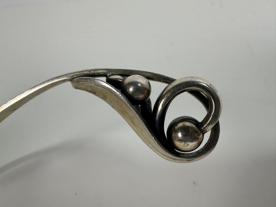 Vintage Mid-Century Modern W & S Sorensen Denmark Sterling Silver Serving Set 7L 112.1g [Photo 10]