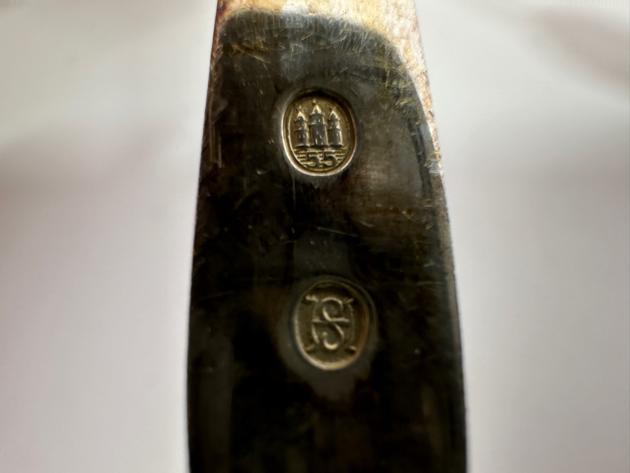 Vintage Mid-Century Modern W & S Sorensen Denmark Sterling Silver Serving Set 7L 112.1g [Photo 5]