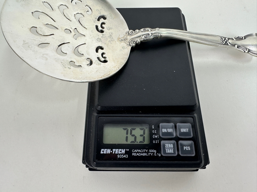 Gorham Sterling Silver Chantilly Tomato Server, Solid Sterling 75.3g [Photo 4]