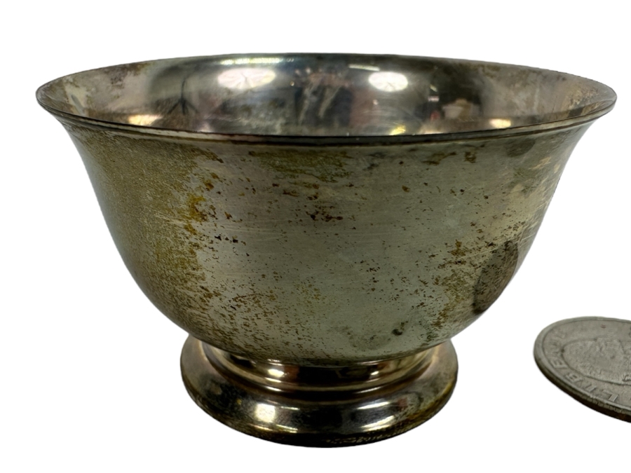 Just Added - Vintage Tiffany & Co Sterling Silver Paul Revere Salt Cellar 23913 1.5H 35.3g [Photo 1]