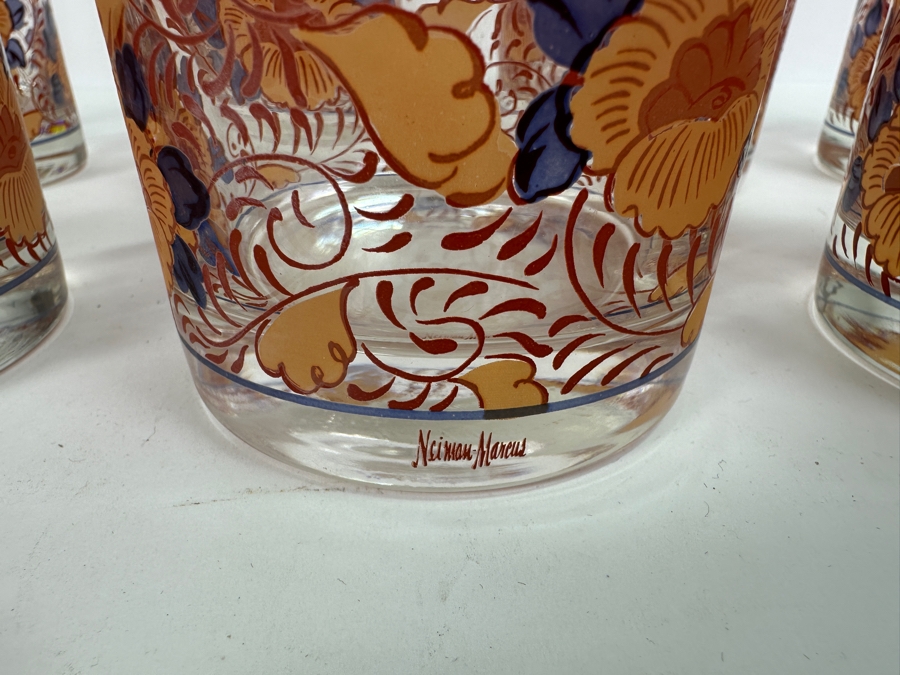 Just Added - (7) Vintage MCM Neiman Marcus Barware Glasses 4H [Photo 3]