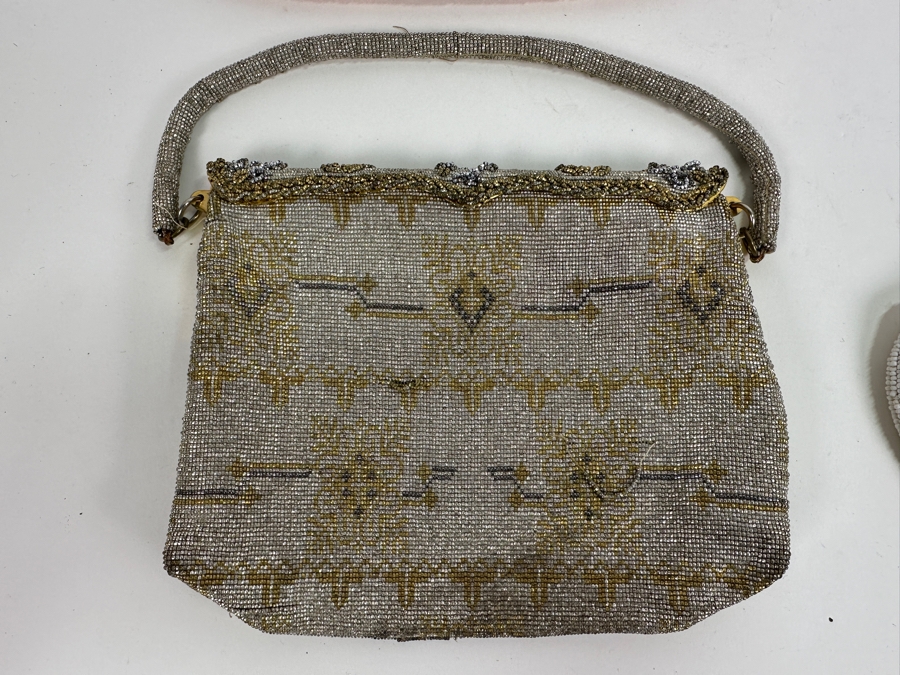 Just Added - Four Vintage Beaded Purses Handmade In Belgium & France [Photo 2]