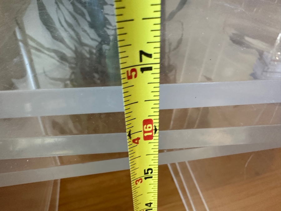 Just Added - Set Of Three Lucite Nesting Side Tables 16.5W X 12D X 16.5H [Photo 7]