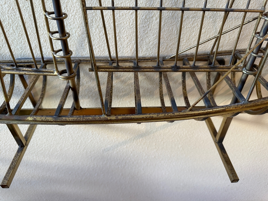 Just Added - Large Curtis Jere Brass Sailing Boat Sculpture Wall Artwork 48W X 41H X 8D Estimate $1,000+ [Photo 7]