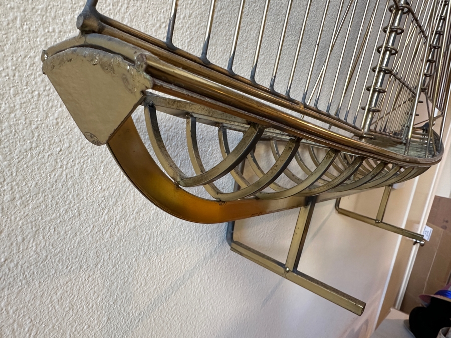 Just Added - Large Curtis Jere Brass Sailing Boat Sculpture Wall Artwork 48W X 41H X 8D Estimate $1,000+ [Photo 6]