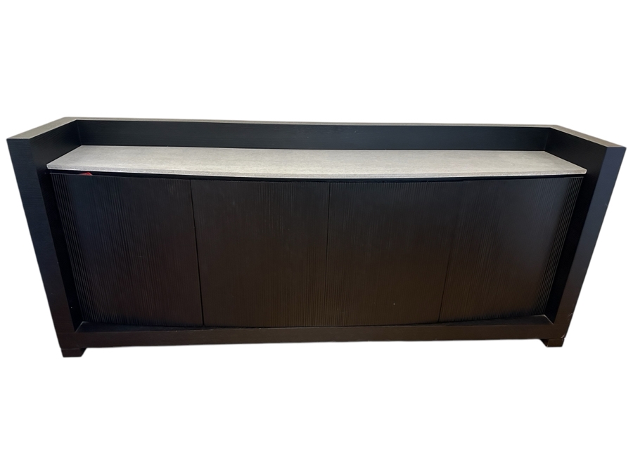 Just Added - Modern Wooden Sideboard Credenza 84 x 18 x 35