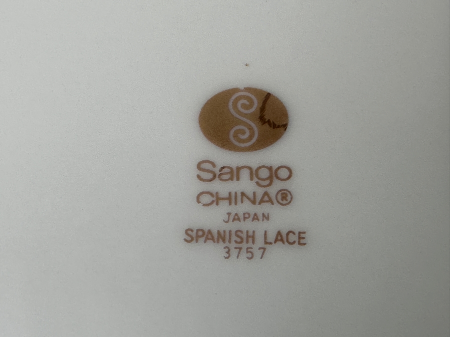 Just Added - Sango Spanish Lace Dinnerware Set [Photo 5]