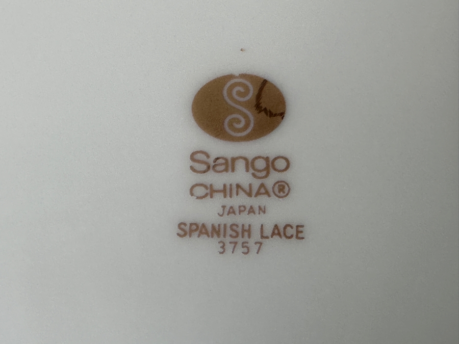 Just Added - Sango Spanish Lace Dinnerware Set [Photo 4]
