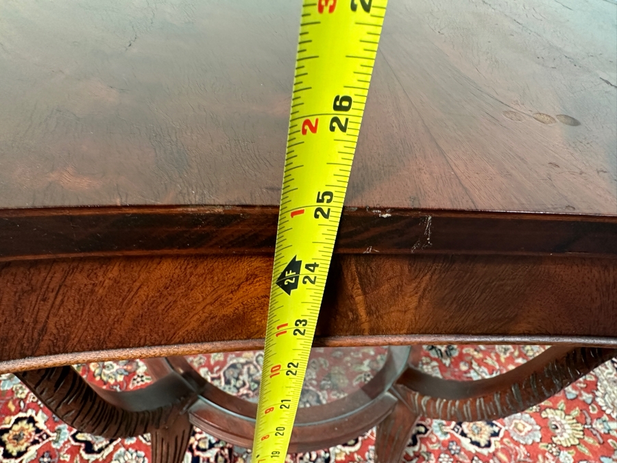 Just Added - Vintage Wooden Two Tier Side Table 20 x 20 x 25 [Photo 8]