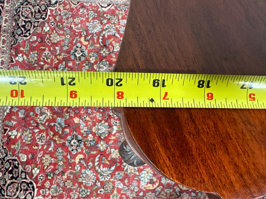 Just Added - Vintage Wooden Two Tier Side Table 20 x 20 x 25 [Photo 6]