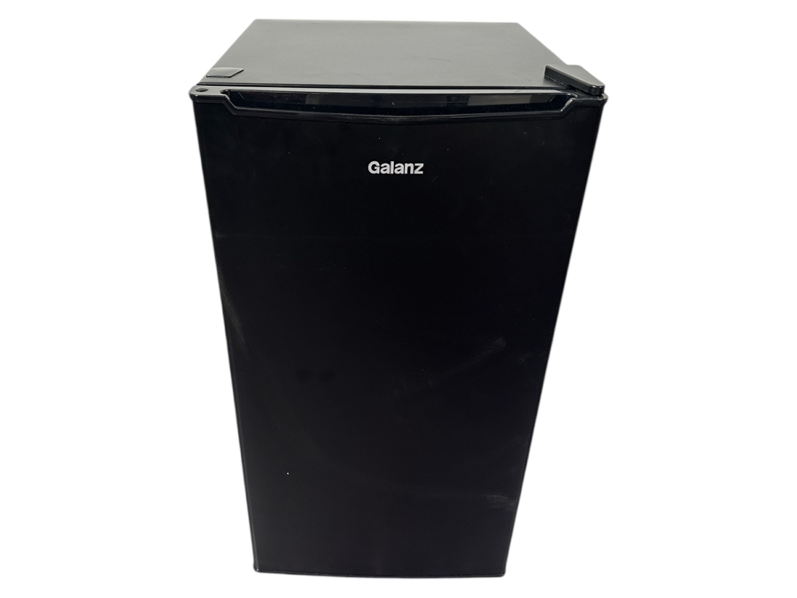 Just Added - Galanz 3.3 Cubic Inch Mini Fridge in Black Model #GLR33MBKE23 17W x 19D x 33H [Photo 1]