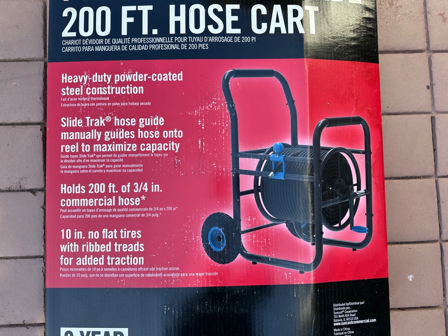 Just Added - New Professional Grade 200ft Hose Cart [Photo 2]