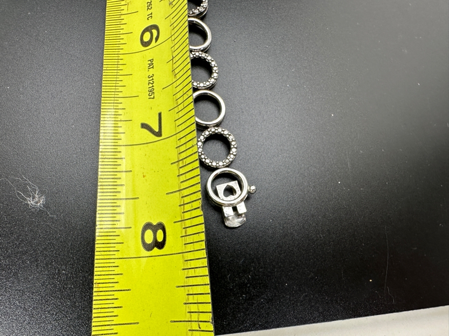Sterling Silver 8' Bracelet 11.8g [Photo 7]