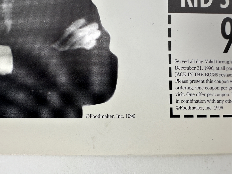 Tony Gwynn & Ken Caminiti Autographed Keep The Faith Padres Sign The San Diego Union Tribune With Jack In The Box Ad On Back 1996 14 X 10 [Photo 4]