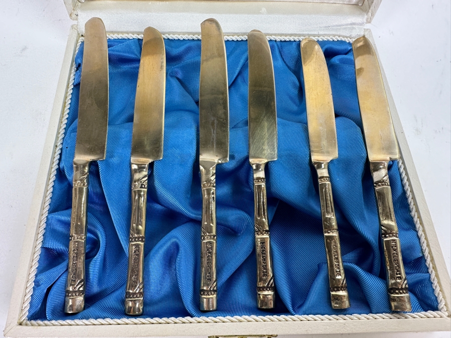 Swedish Nickel Bronze Knives Set Folke Sundbergs [Photo 2]