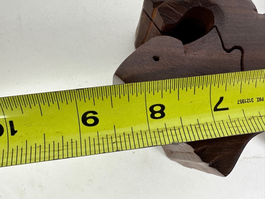 Wooden Lizard Puzzle Box 8.5L [Photo 4]