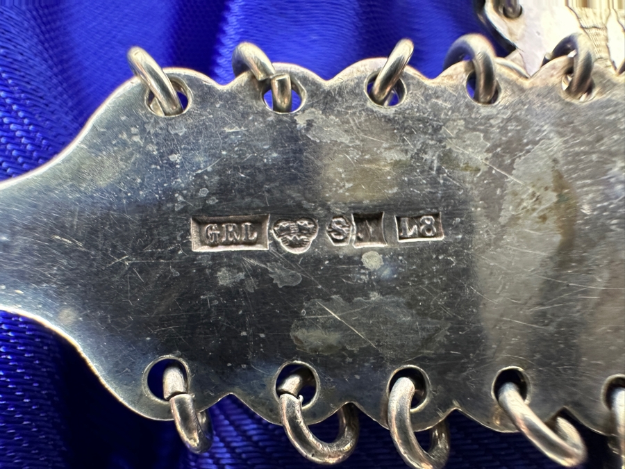 Vintage Swedish Sterling Silver Spoons Set Hallmarked 74.4g [Photo 8]