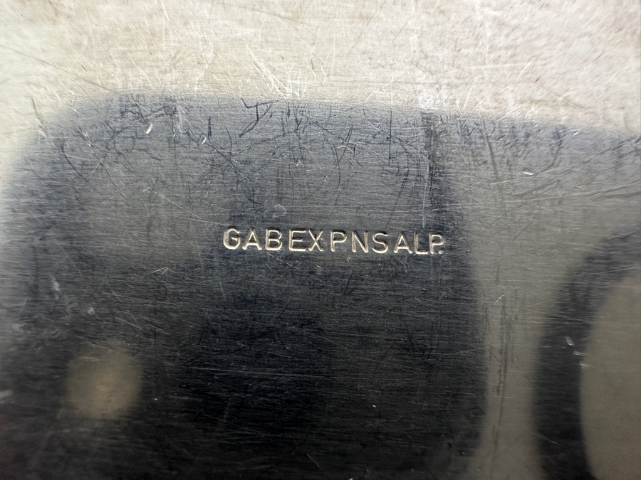 Pair Of Swerige Sweden Silverplate Spoons [Photo 6]