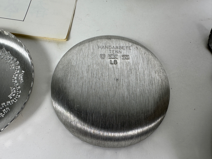 Collection Of Vintage Swedish Pewter Pieces Jokkmokks-Tenn [Photo 15]