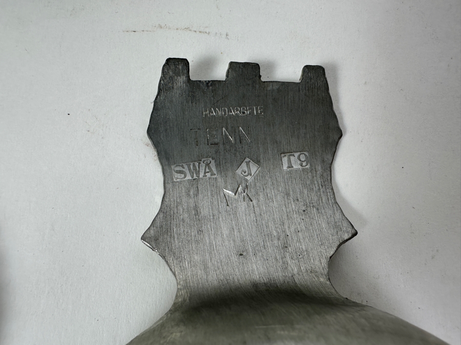 Collection Of Vintage Swedish Pewter Pieces Jokkmokks-Tenn [Photo 13]