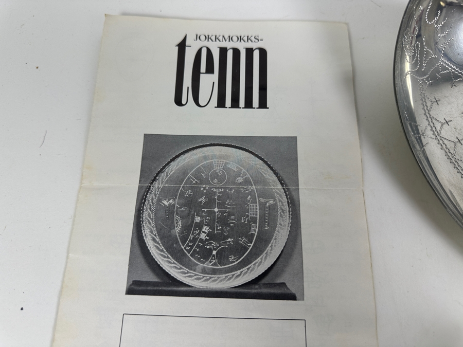 Collection Of Vintage Swedish Pewter Pieces Jokkmokks-Tenn [Photo 10]