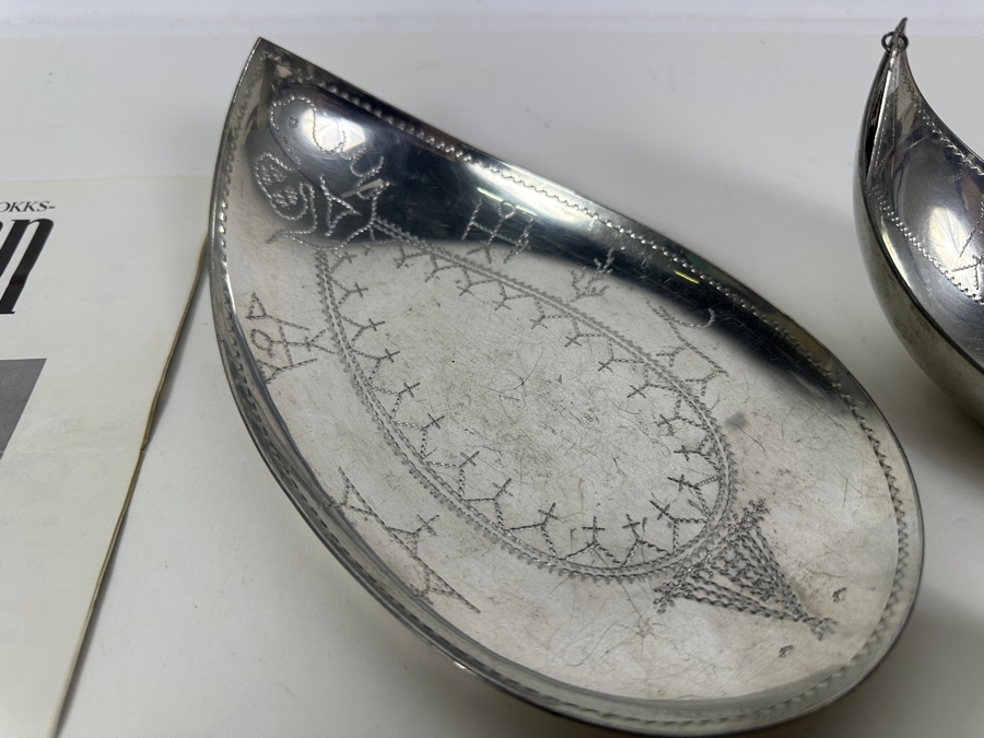 Collection Of Vintage Swedish Pewter Pieces Jokkmokks-Tenn [Photo 2]