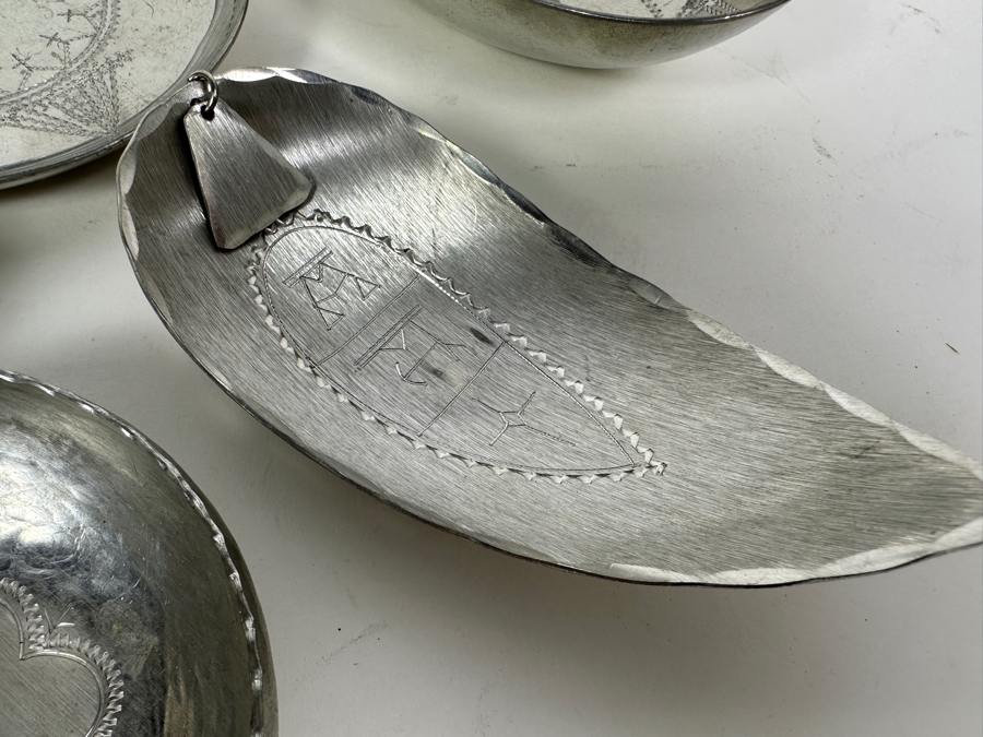 Collection Of Vintage Swedish Pewter Pieces Jokkmokks-Tenn [Photo 7]
