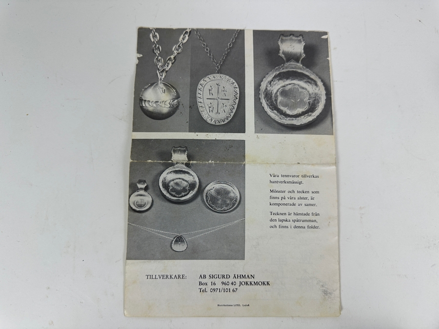 Collection Of Vintage Swedish Pewter Pieces Jokkmokks-Tenn [Photo 17]