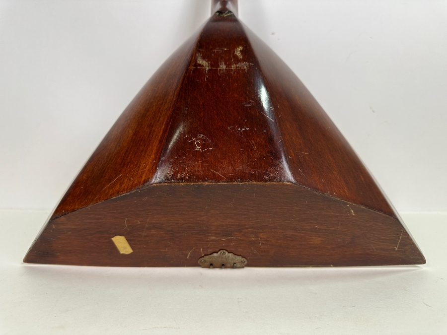 Vintage Cold War Era Russian Balalaika Musical Instrument With Inlaid Sputnik Satellite 27.5L [Photo 8]