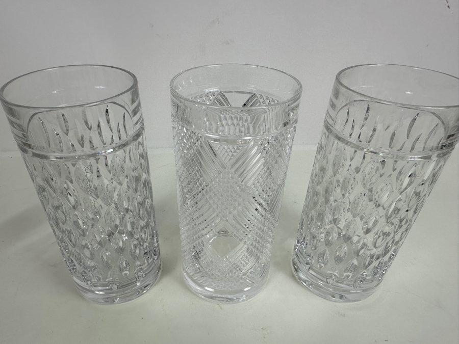 Set Of Three Ralph Lauren Aston Highball Glasses 6.25H [Photo 3]