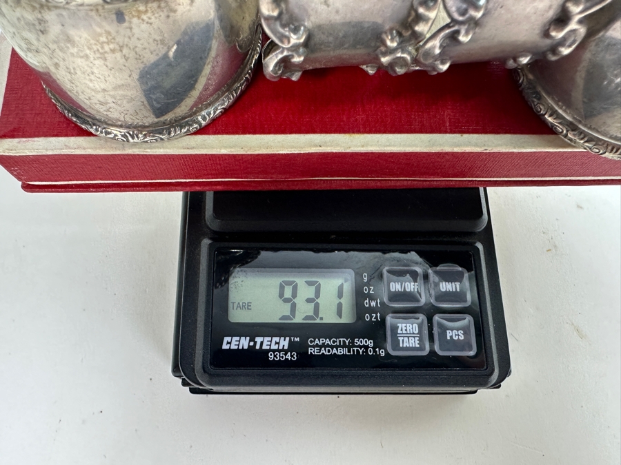 (5) Sterling Silver Napkin Rings 93.1g [Photo 3]