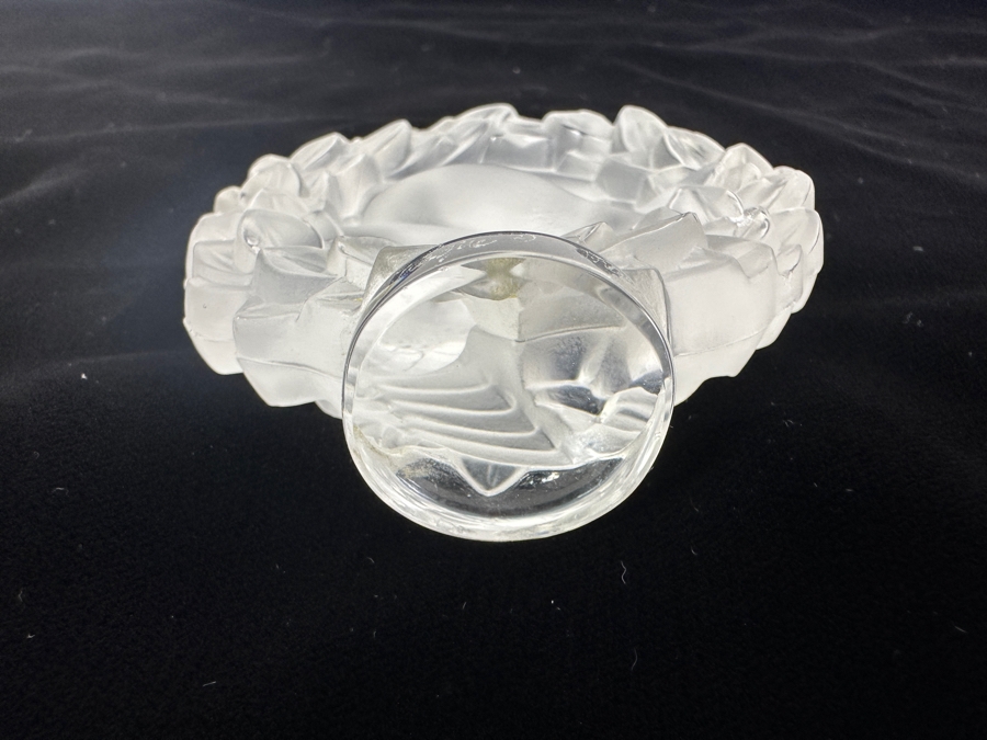 Lalique France Pax Dove In Wreath 3.25H [Photo 5]