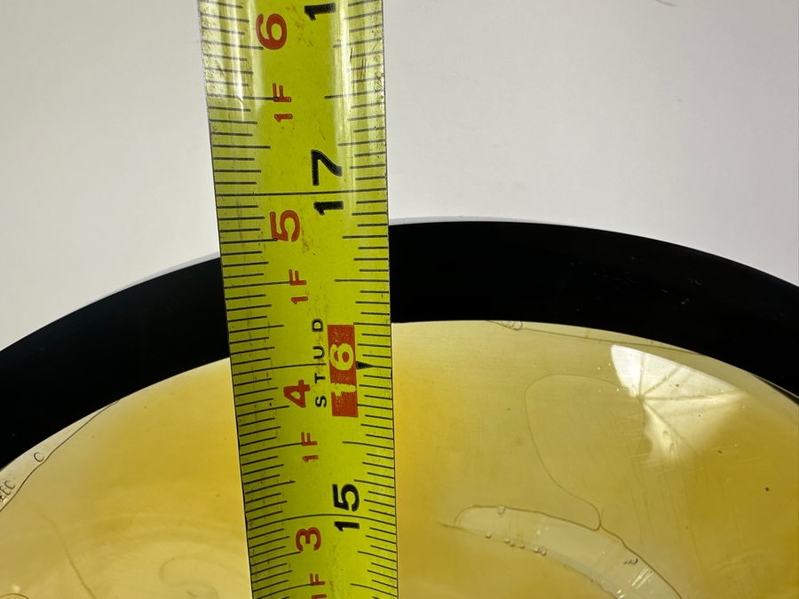 Vintage Acrylic Rotating Circle Cylinder With Water Kinetic Sculpture With Electric Motor In Manner Of Julio Le Parc 14W X 8D X 17H [Photo 8]