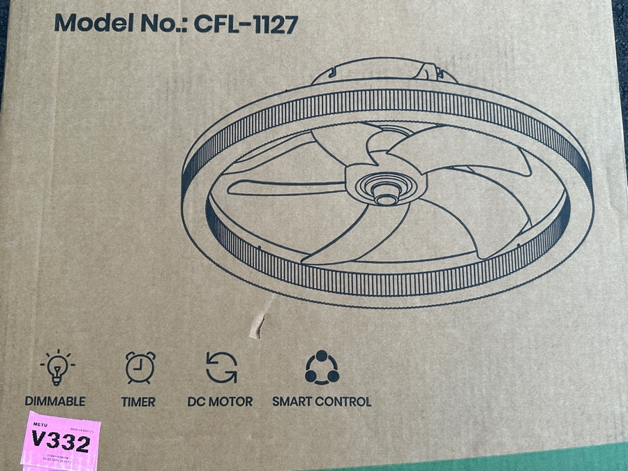 New Ceiling Fan With Lights Model CFL-1127 [Photo 2]
